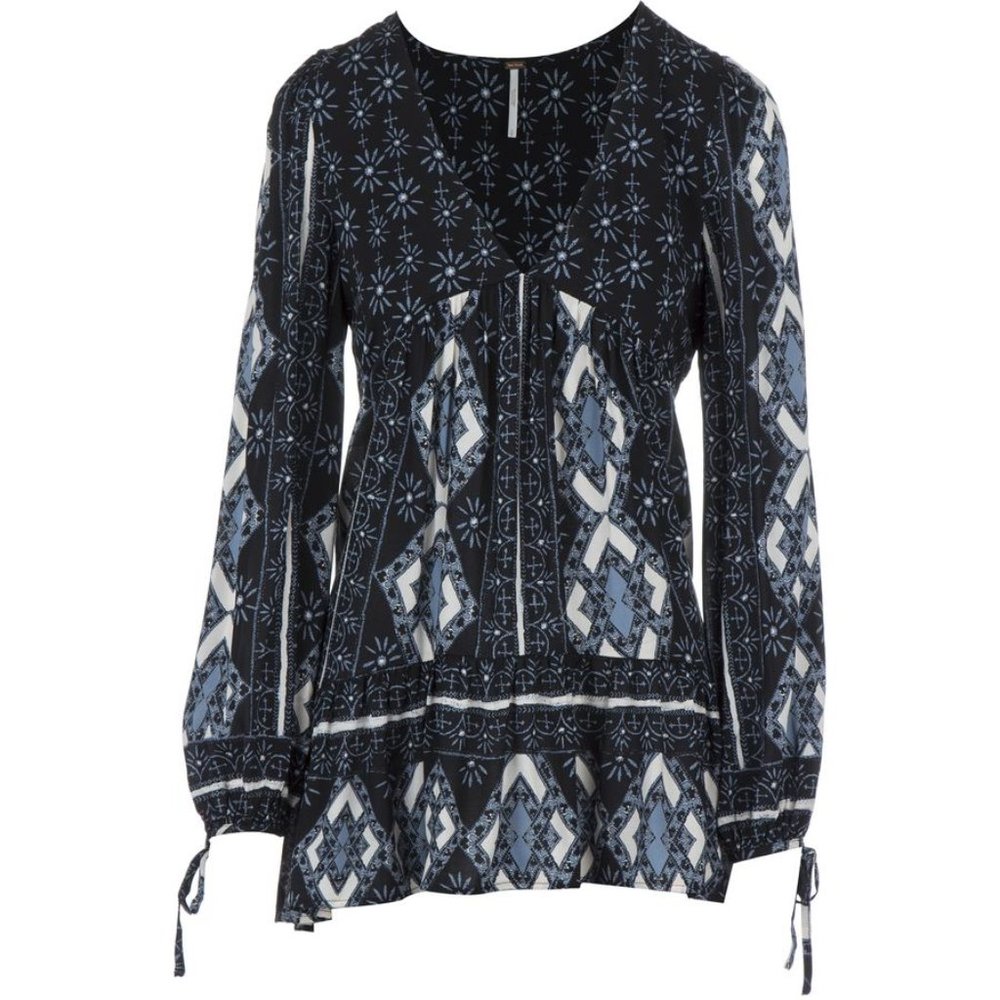 Free People  Down By The Bay Tunic or Viole Bay' light weight cotton tunic dress